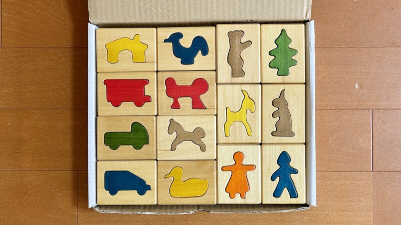 Decor Spielzeug はめ絵14個セット Decor Spielzeug 型はめ 知育玩具